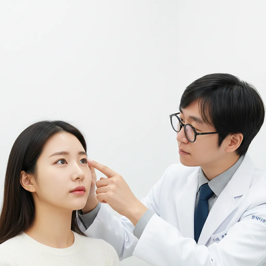 成河旻 院长与求美者面诊