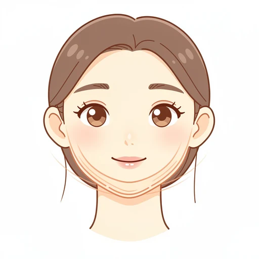 V 脸线条与嘴角下垂