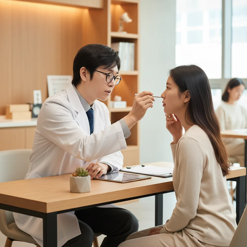 鼻翼缩小面诊